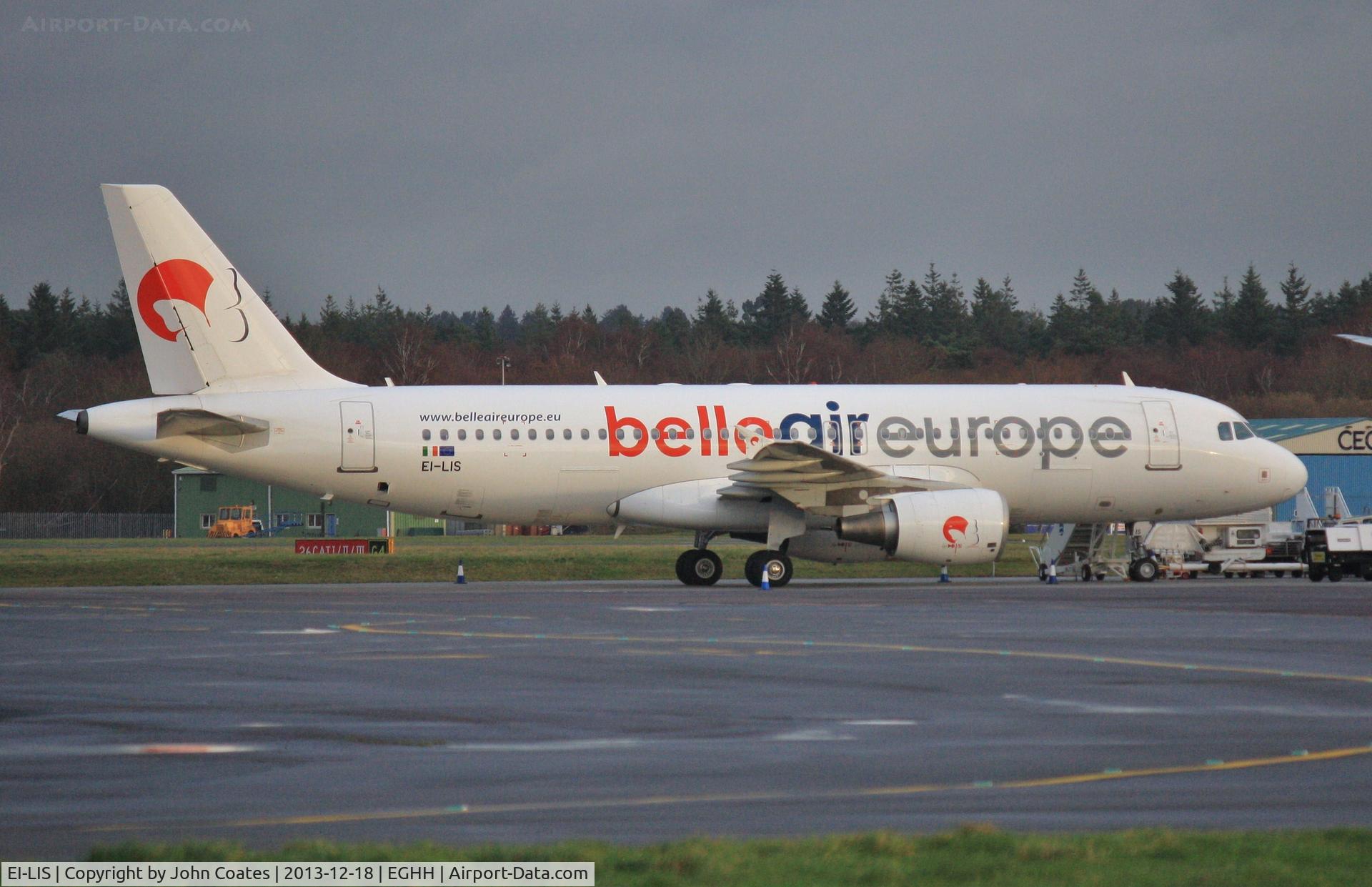 EI-LIS, 2008 Airbus A320-214 C/N 3492, Bad weather diversion from ATC Lasham