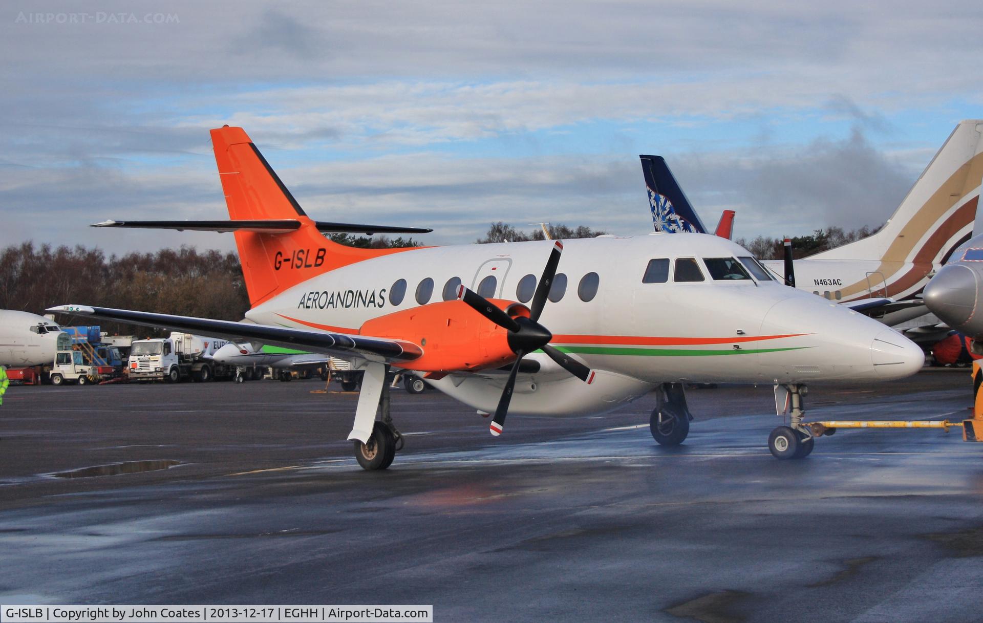 G-ISLB, 1990 British Aerospace BAe-3202 Jetstream 32 C/N 871, Awaiting delivery after paint to colours of Aeroandinas Venezuela