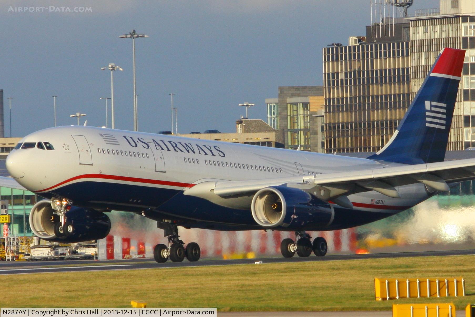 N287AY, 2013 Airbus A330-243 C/N 1417, US Airways