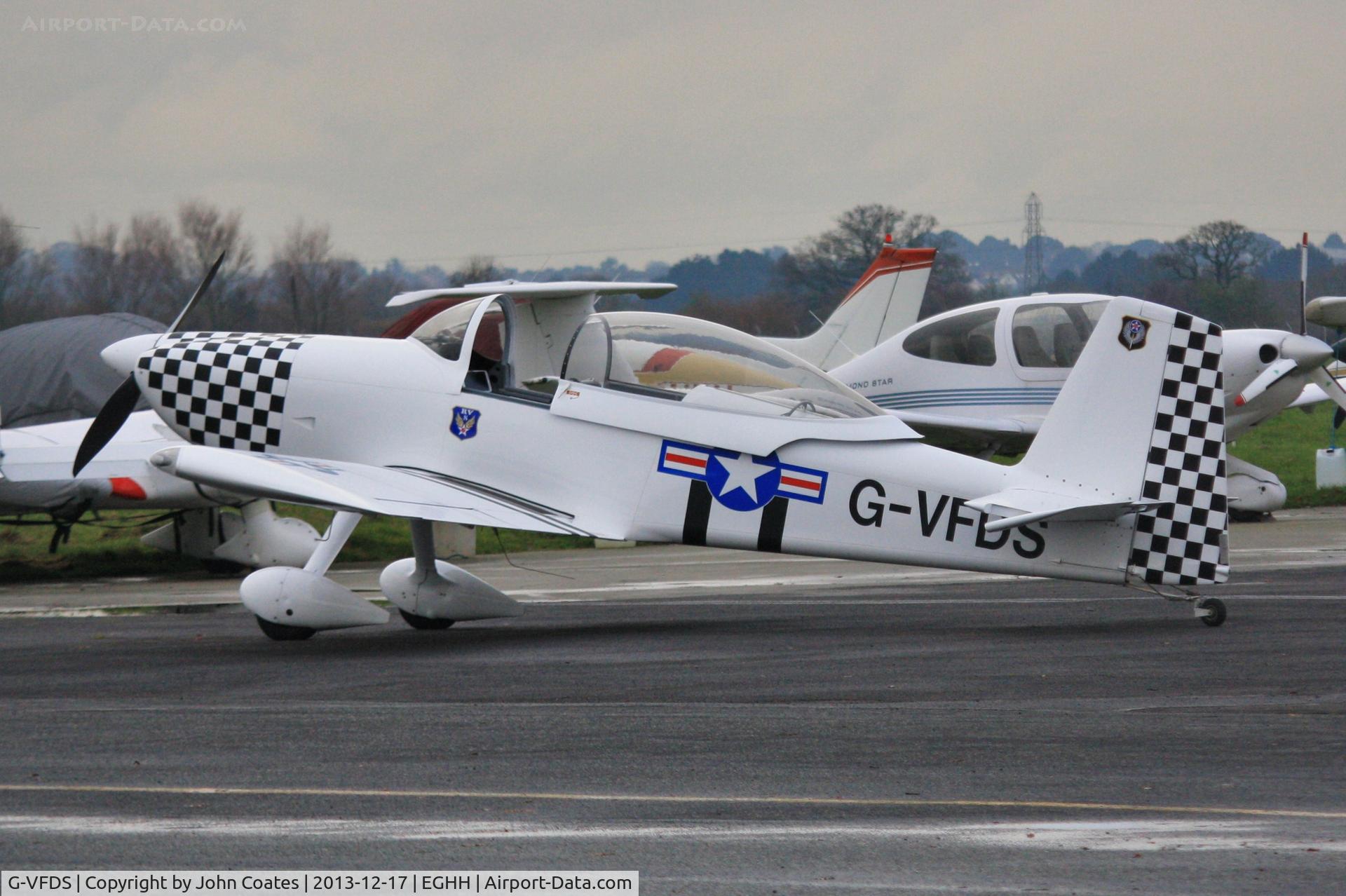G-VFDS, 2012 Vans RV-8 C/N PFA 303-14637, Parked at Worldwide