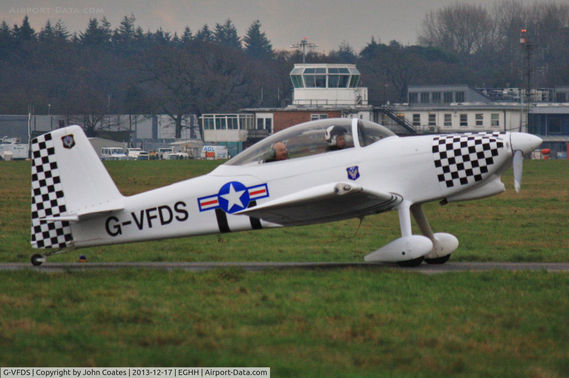 G-VFDS, 2012 Vans RV-8 C/N PFA 303-14637, Waiting to depart 08