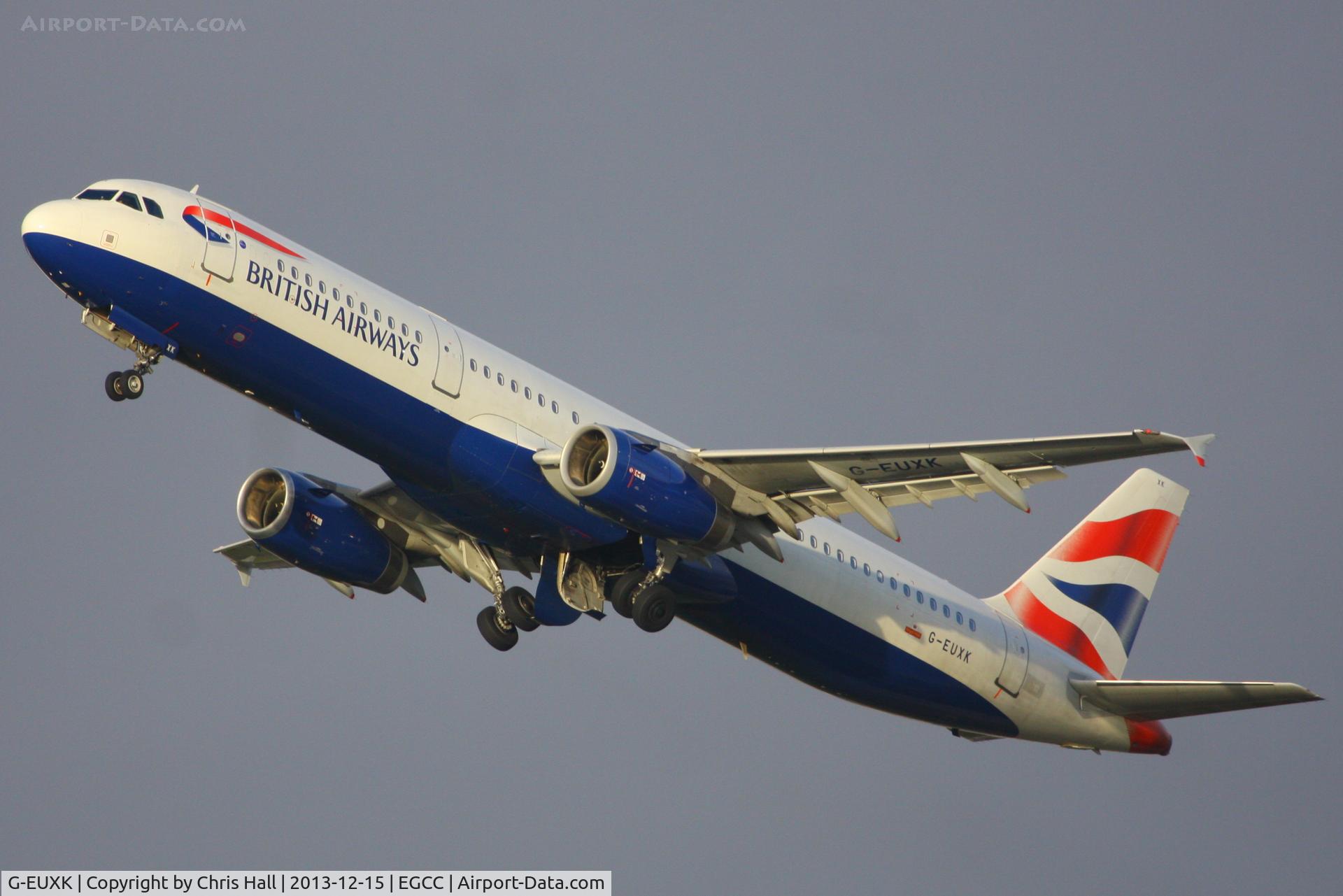 G-EUXK, 2007 Airbus A321-231 C/N 3235, British Airways
