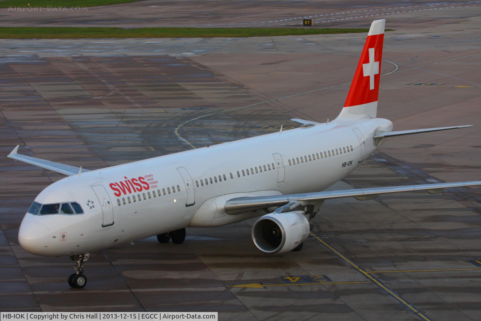 HB-IOK, 1999 Airbus A321-111 C/N 987, Swiss