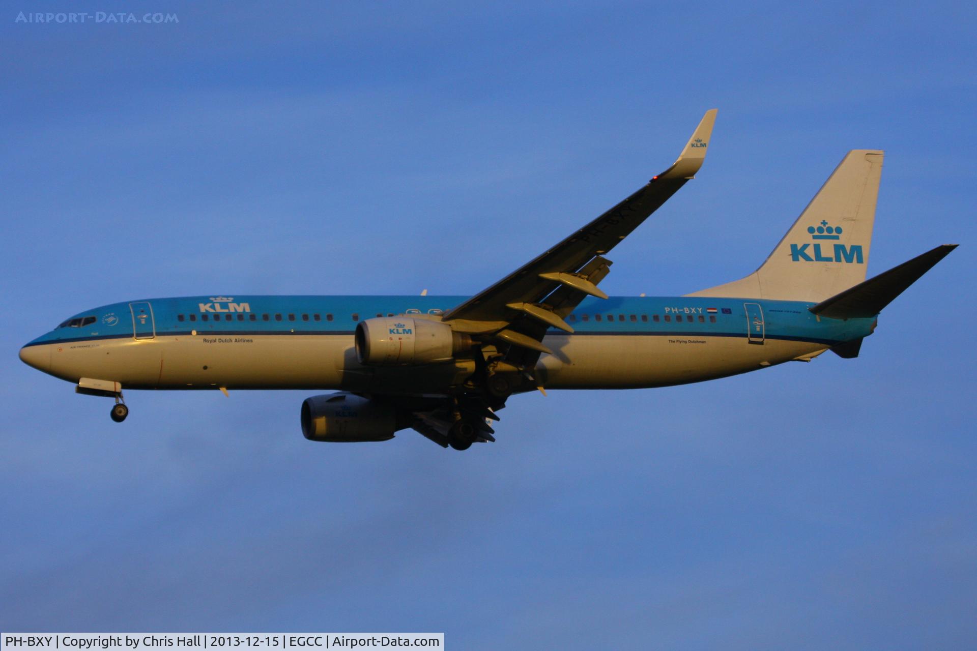 PH-BXY, 2008 Boeing 737-8K2 C/N 30372, KLM Royal Dutch Airlines