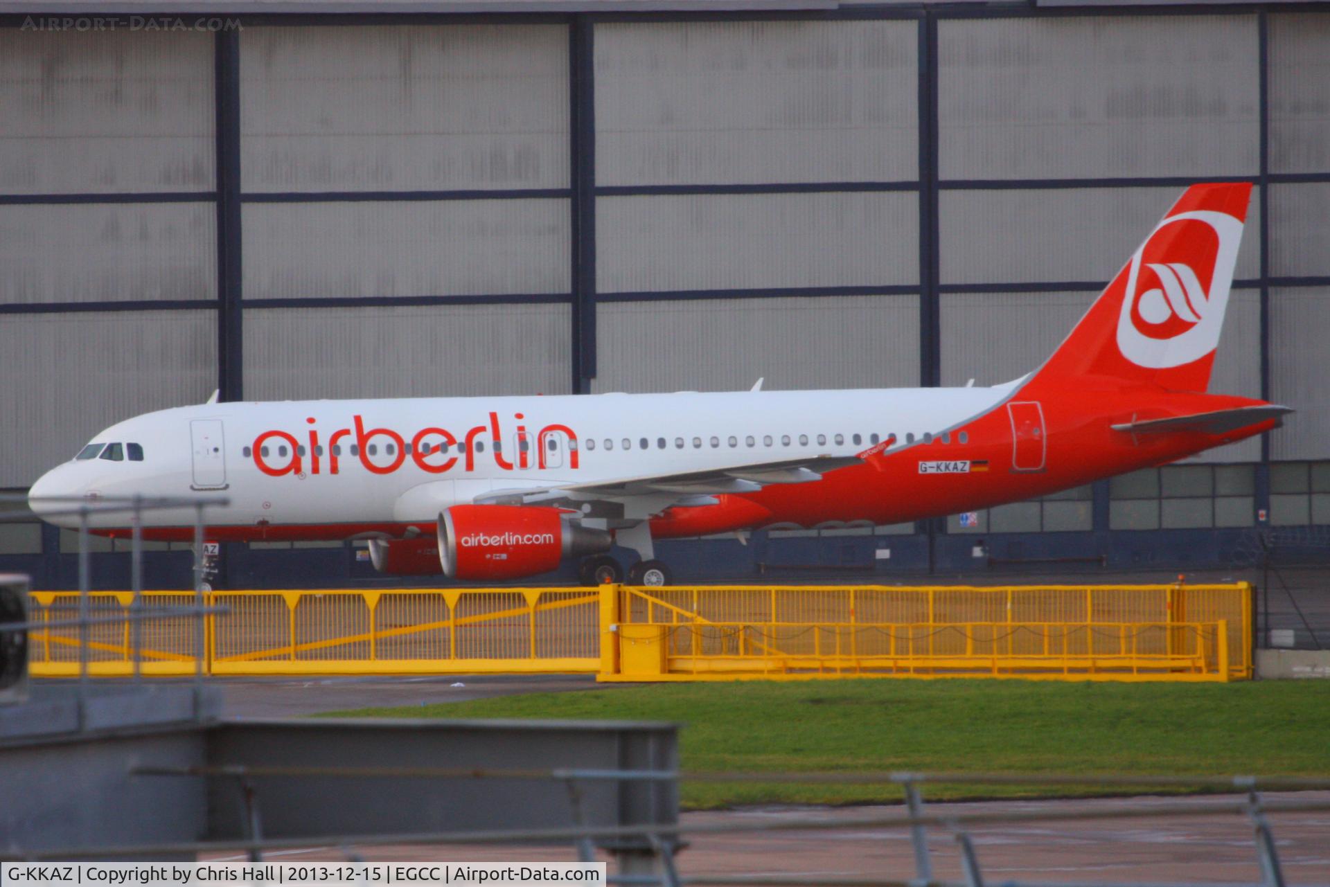 G-KKAZ, 2003 Airbus A320-214 C/N 2003, former Thomas Cook A320 now in Air Berlin livery, it will become D-ABNE