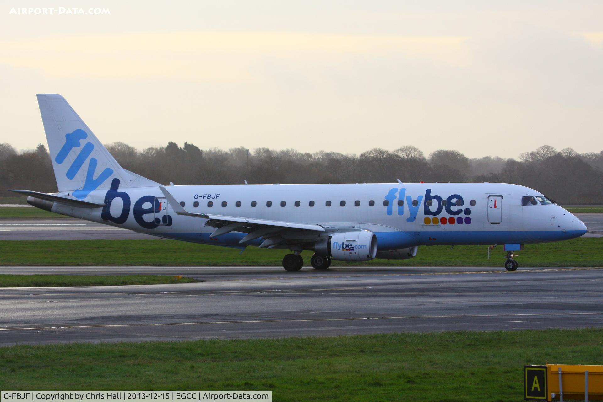 G-FBJF, 2012 Embraer 175STD (ERJ-170-200) C/N 17000341, flybe