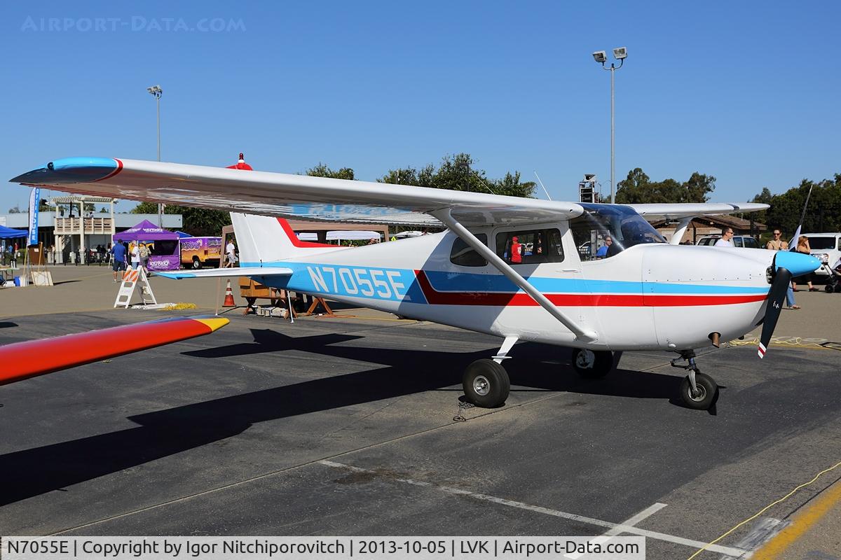 N7055E, 1960 Cessna 175A Skylark C/N 56555, 2013 Air Show