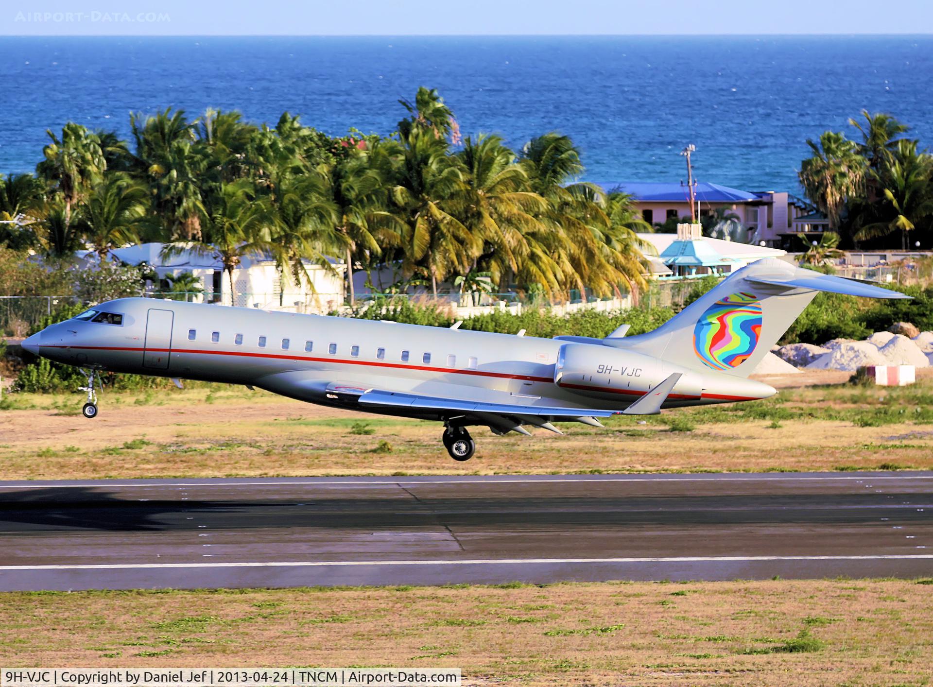 9H-VJC, 2011 Bombardier BD-700-1A10 Global Express C/N 9448, 9H-JVC