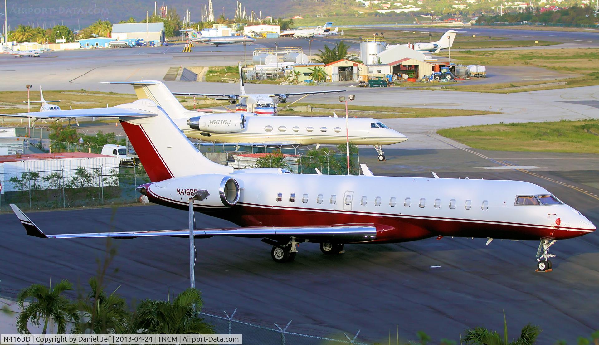 N416BD, 2000 Bombardier BD-700-1A10 Global Express C/N 9043, N416BD