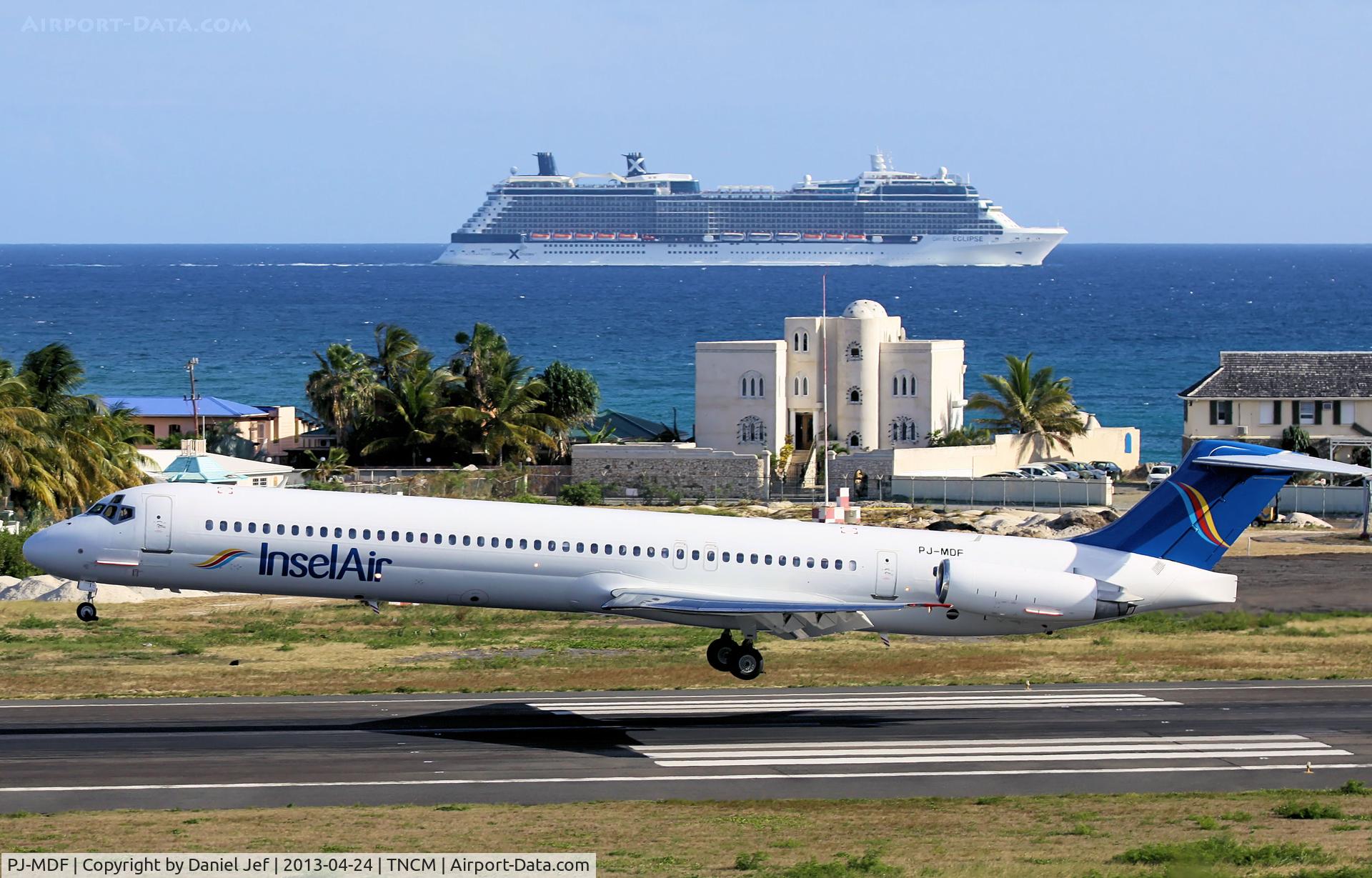 PJ-MDF, 1991 McDonnell Douglas MD-83 (DC-9-83) C/N 53014, PJ-MDF