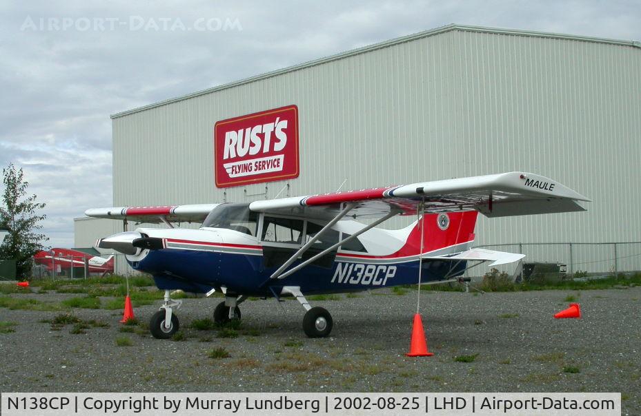 N138CP, 2002 Maule MT-7-235 Super Rocket C/N 18072C, Tied down at Lake Hood, Anchorage.