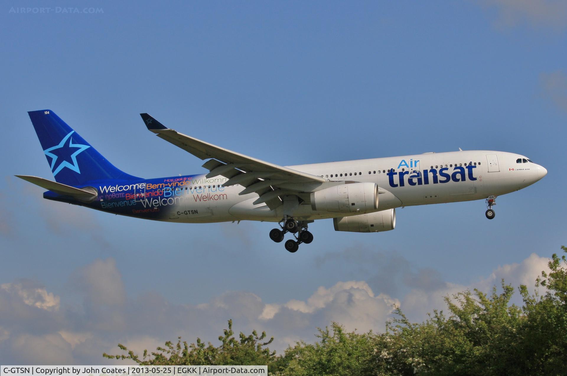 C-GTSN, 2000 Airbus A330-243 C/N 369, Finals to 08R