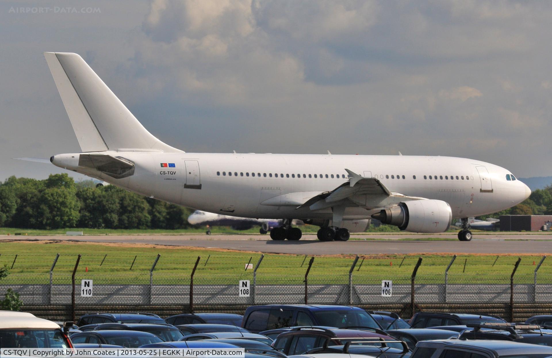 CS-TQV, 1988 Airbus A310-304 C/N 494, Rolling on 08R