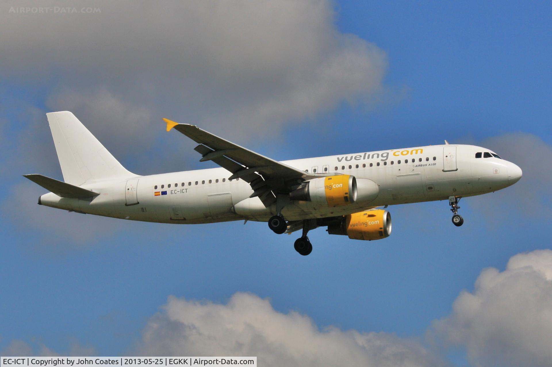 EC-ICT, 1991 Airbus A320-211 C/N 264, Finals to 08R