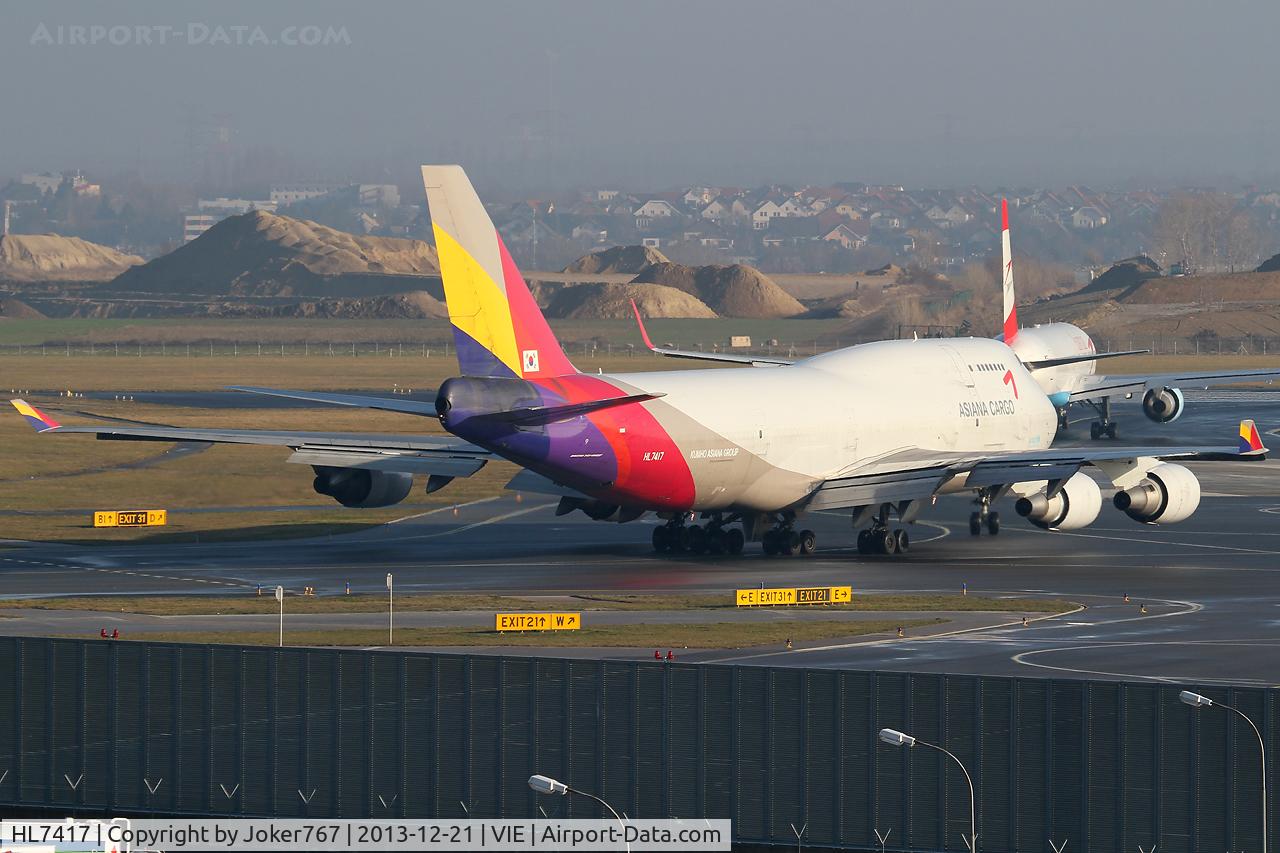 HL7417, 1993 Boeing 747-48EM(BDSF) C/N 25779, Asiana Cargo