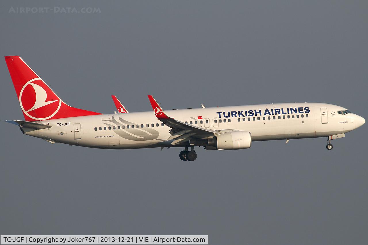 TC-JGF, 2002 Boeing 737-8F2 C/N 29790, Turkish Airlines