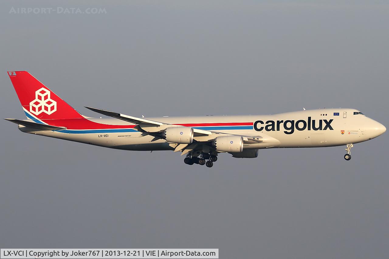 LX-VCI, 2013 Boeing 747-8R7F C/N 35822, Cargolux