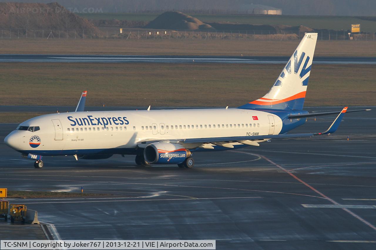 TC-SNM, 2005 Boeing 737-8BK C/N 33023, SunExpress