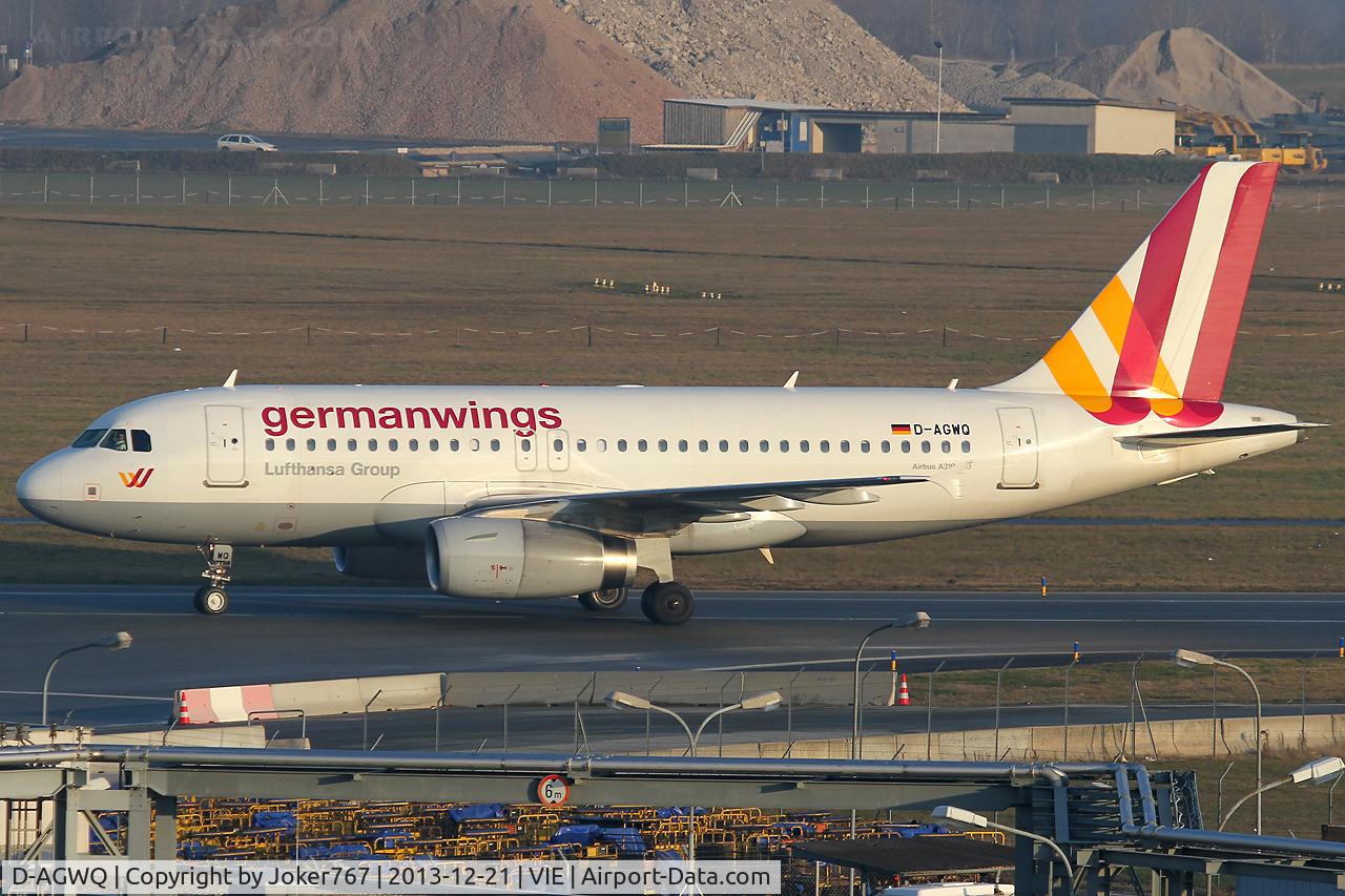 D-AGWQ, 2010 Airbus A319-132 C/N 4256, Germanwings