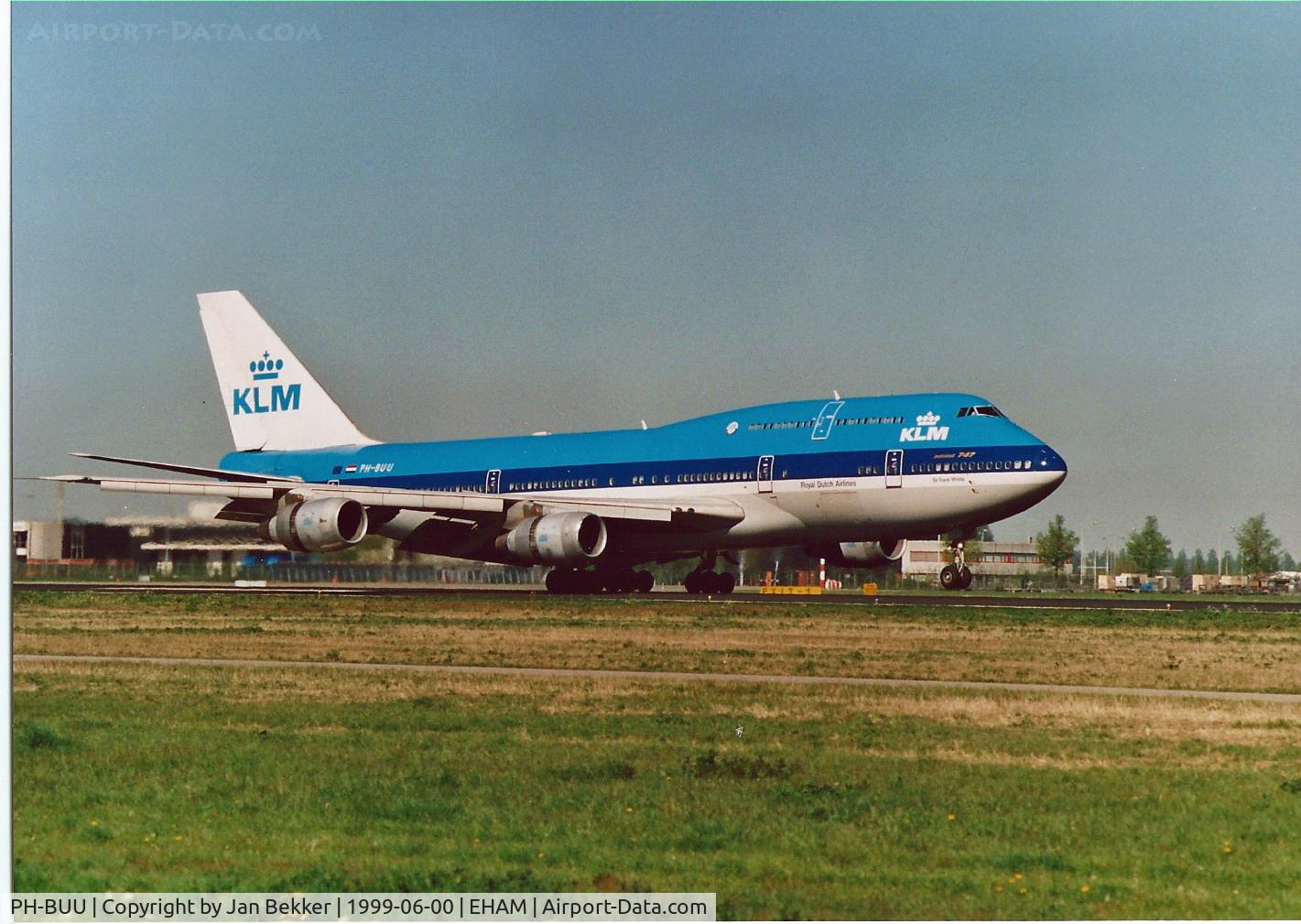 PH-BUU, 1983 Boeing 747-306M C/N 23056, Schiphol