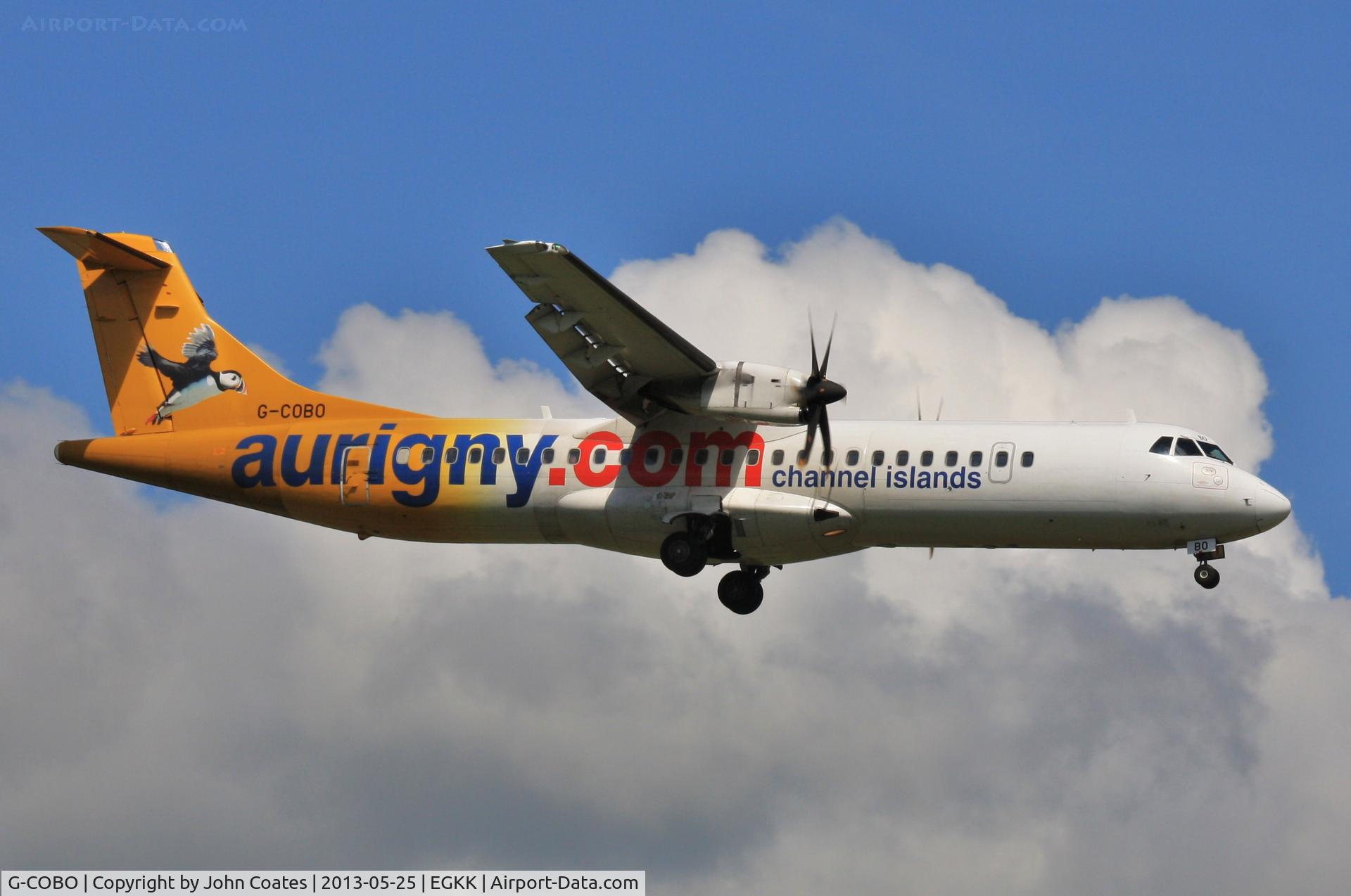 G-COBO, 2008 ATR 72-212A C/N 852, Finals to 08R
