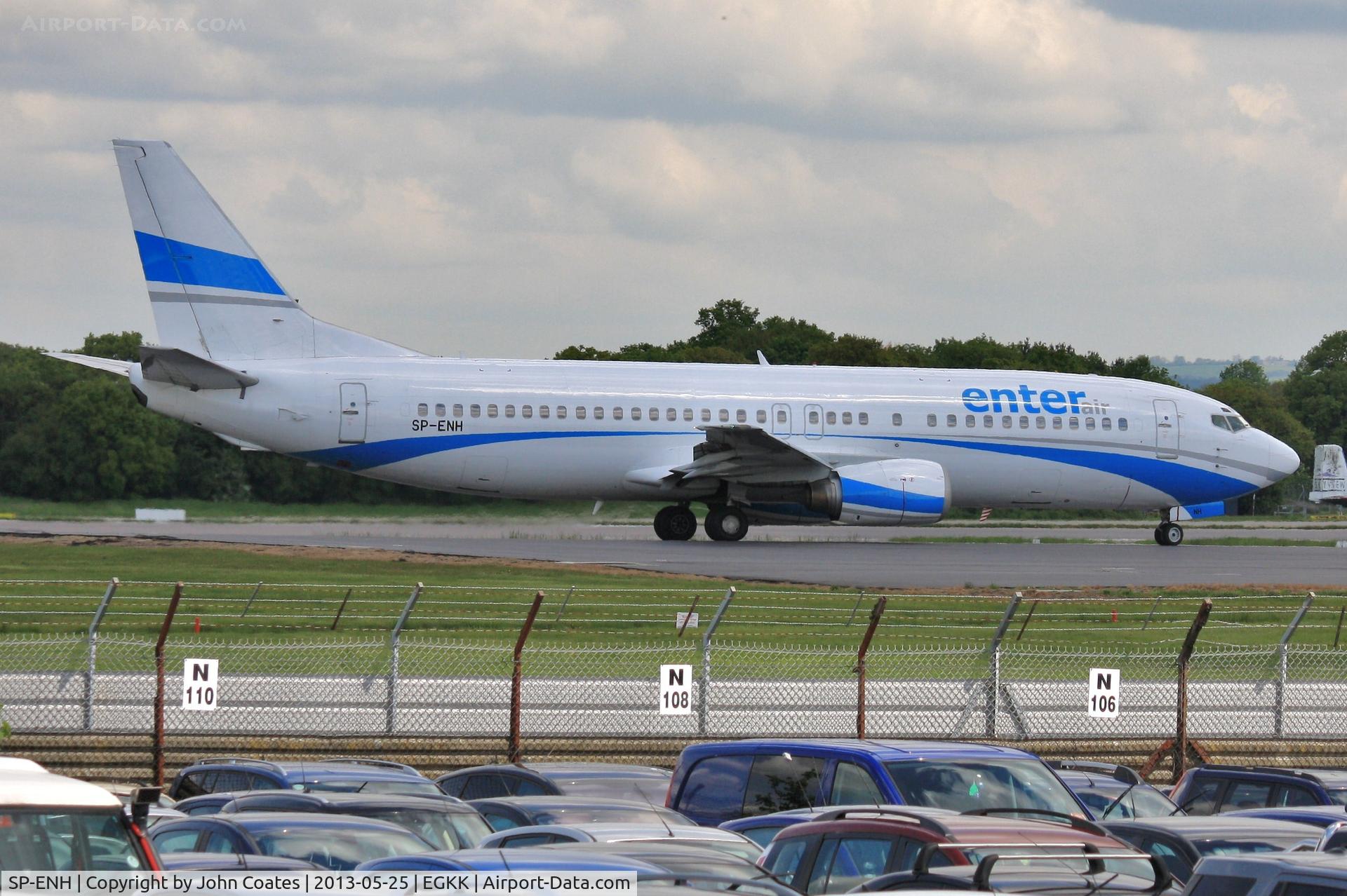 SP-ENH, 1997 Boeing 737-405 C/N 25795, Departing 08R