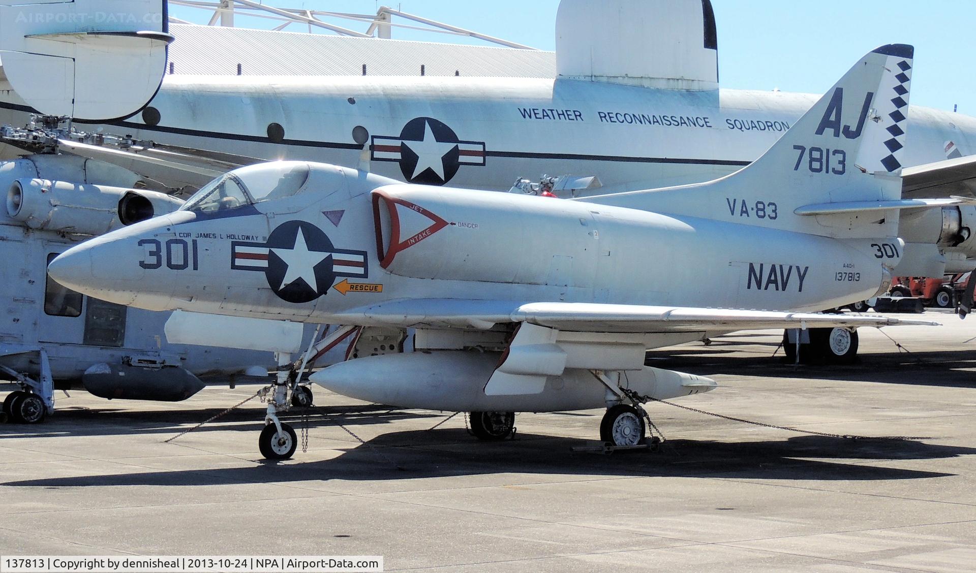 137813, Douglas A-4A Skyhawk (XA4D-1) C/N 10710, DOUGLAS A-4A SKYHAWK (XA4D-1)