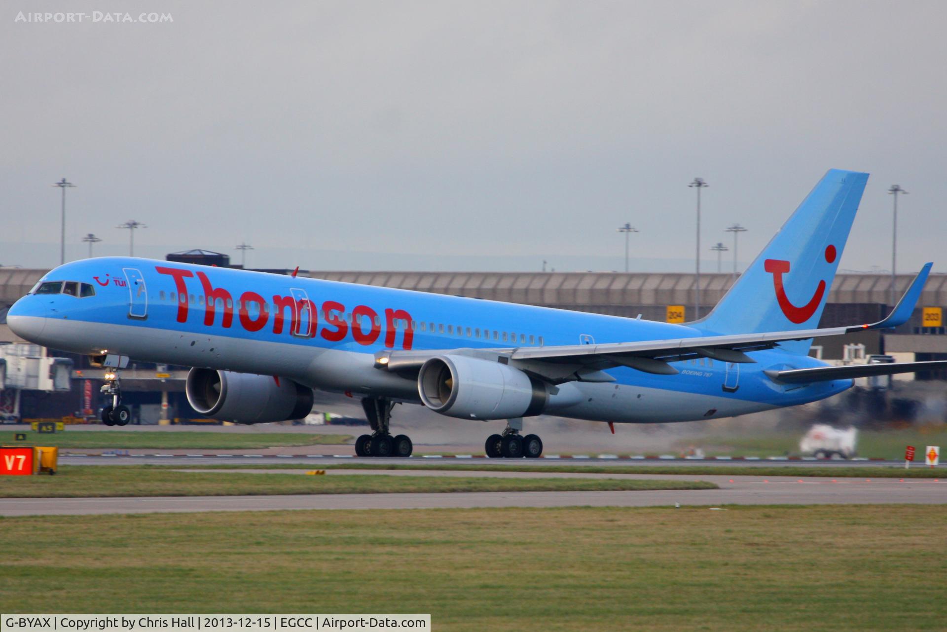 G-BYAX, 1999 Boeing 757-204 C/N 28834, Thomson