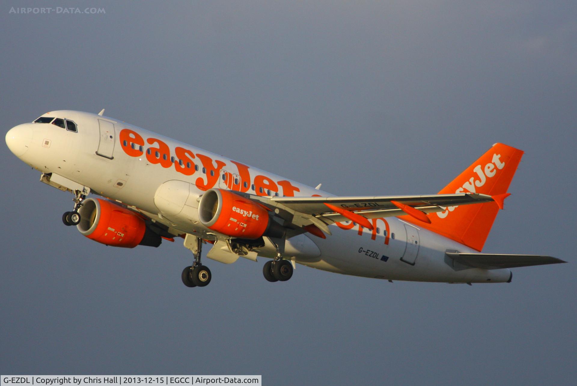 G-EZDL, 2008 Airbus A319-111 C/N 3569, easyJet