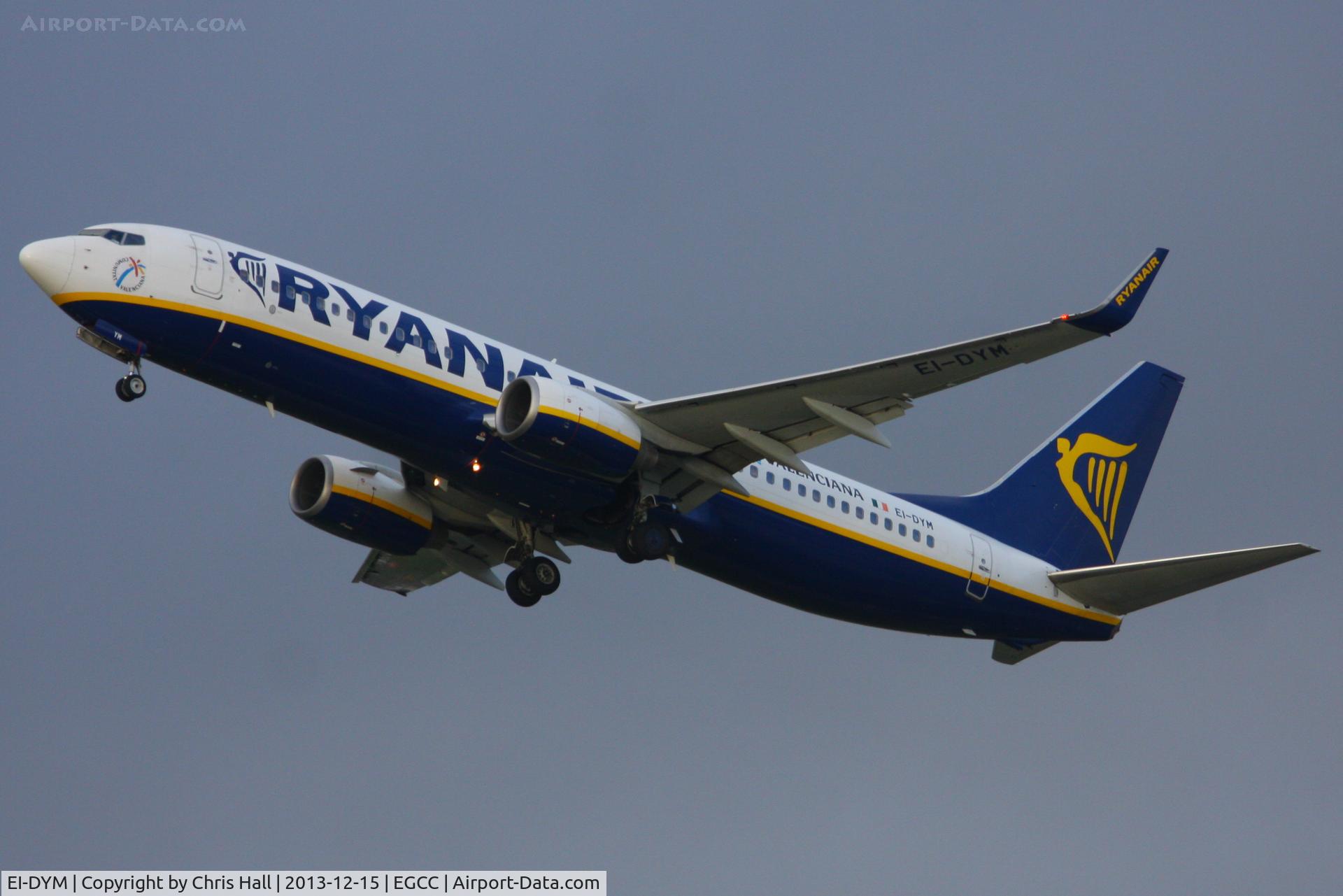 EI-DYM, 2008 Boeing 737-8AS C/N 36575, Ryanair