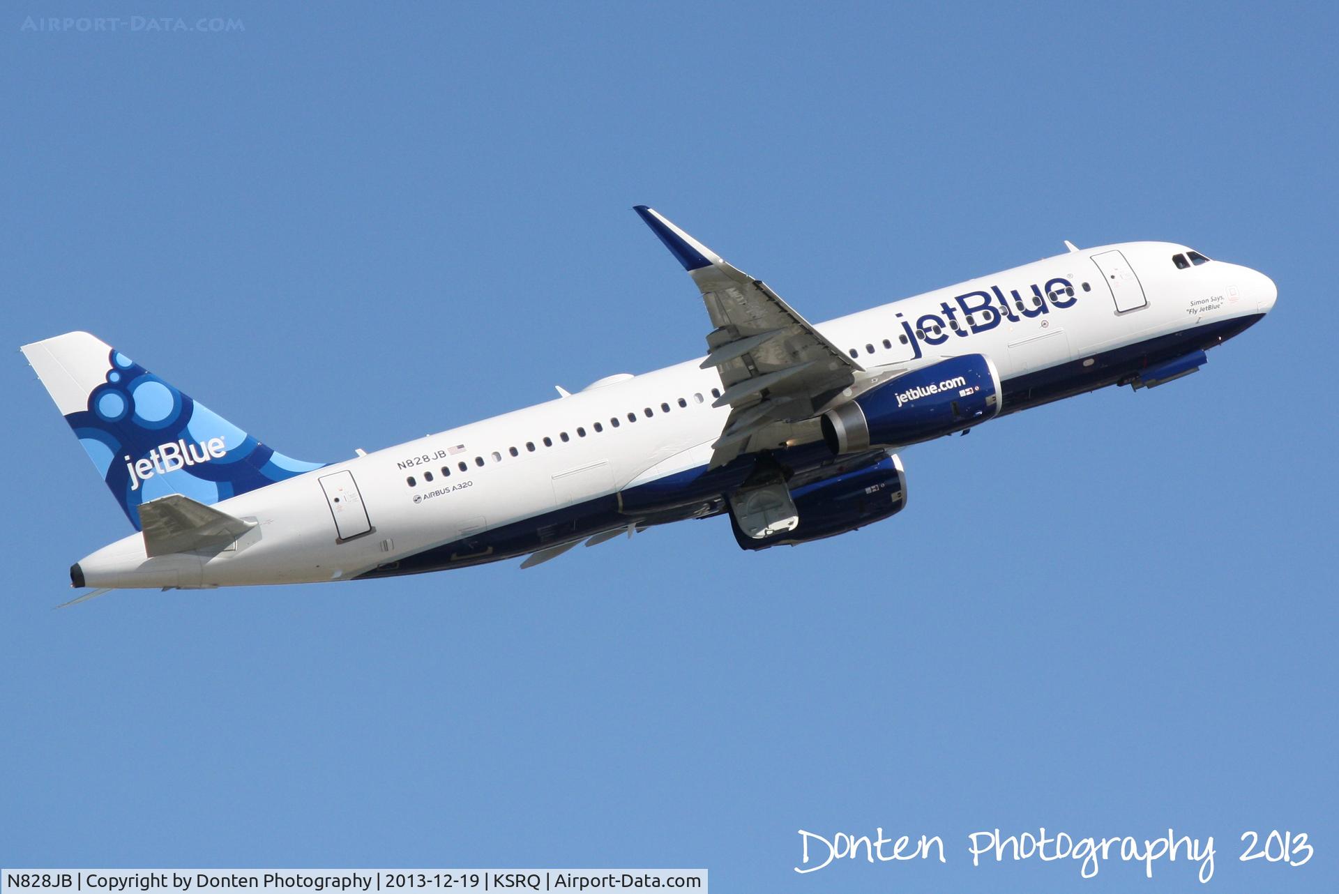 N828JB, 2013 Airbus A320-232 C/N 5723, JetBlue Flight 164 (N828JB) 