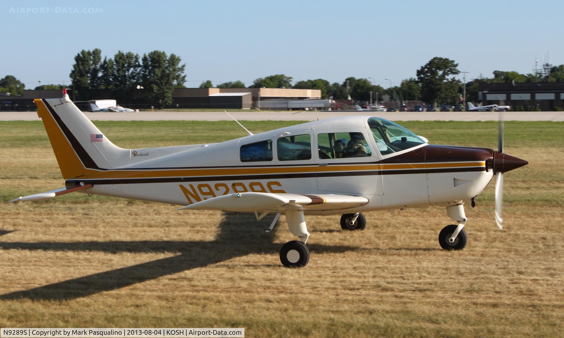 N9289S, 1975 Beech C23 Sundowner 180 Sundowner 180 C/N M-1651, Beech C23