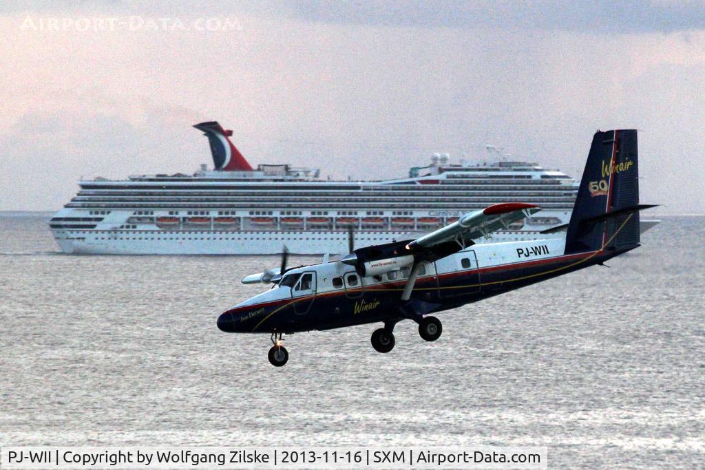 PJ-WII, 1980 De Havilland Canada DHC-6-310 Twin Otter C/N 682, From Sonesta Hotel