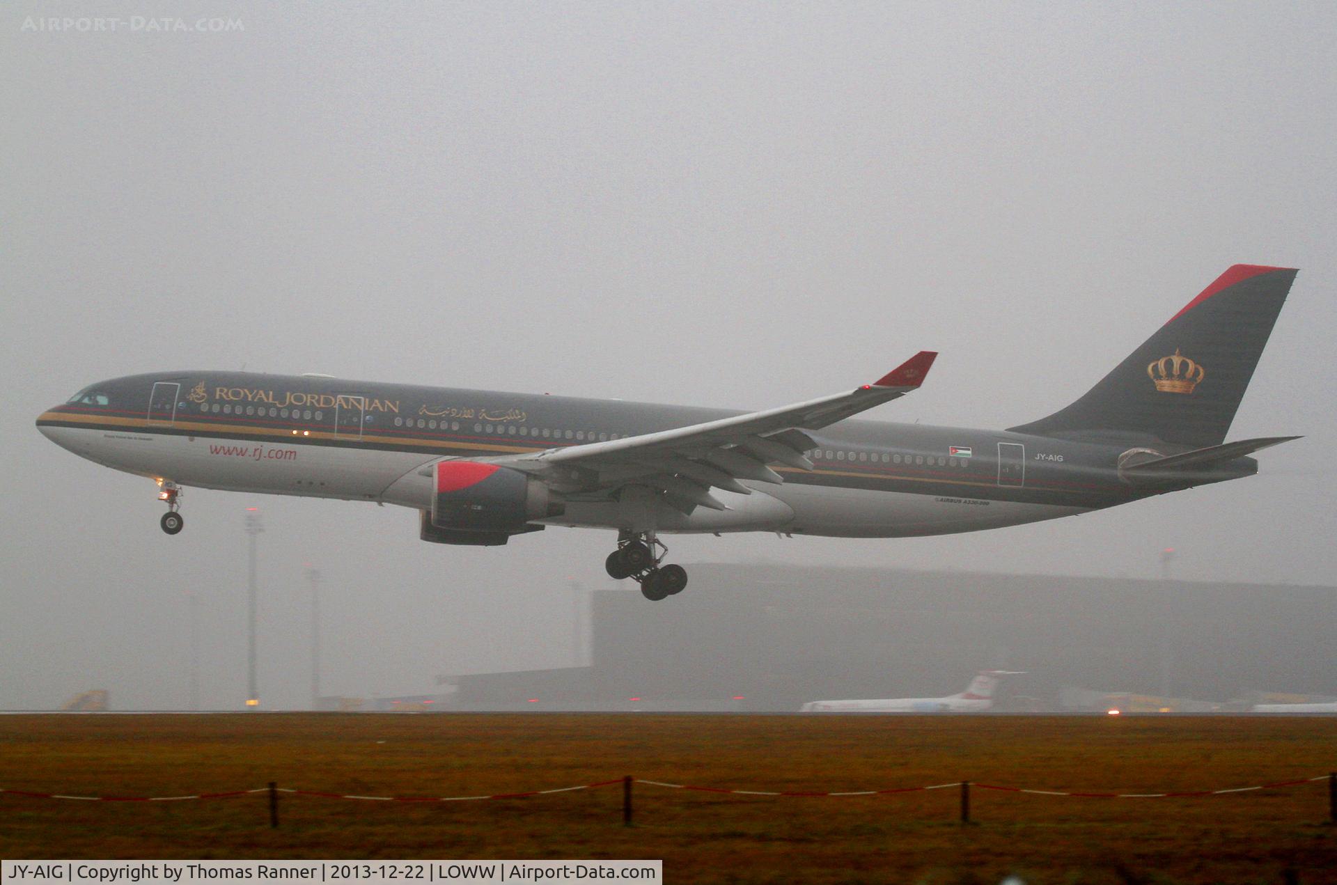 JY-AIG, 2009 Airbus A330-223 C/N 1002, Royal Jordanian A330