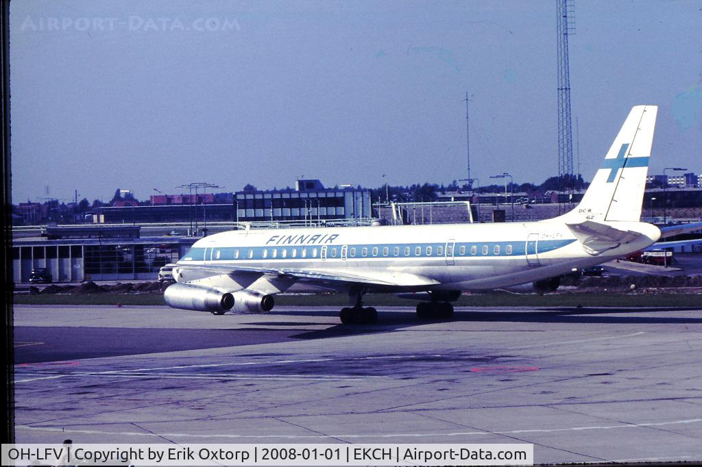 OH-LFV, 1969 Douglas DC-8-62CF C/N 46043, OH-LFV in CPH