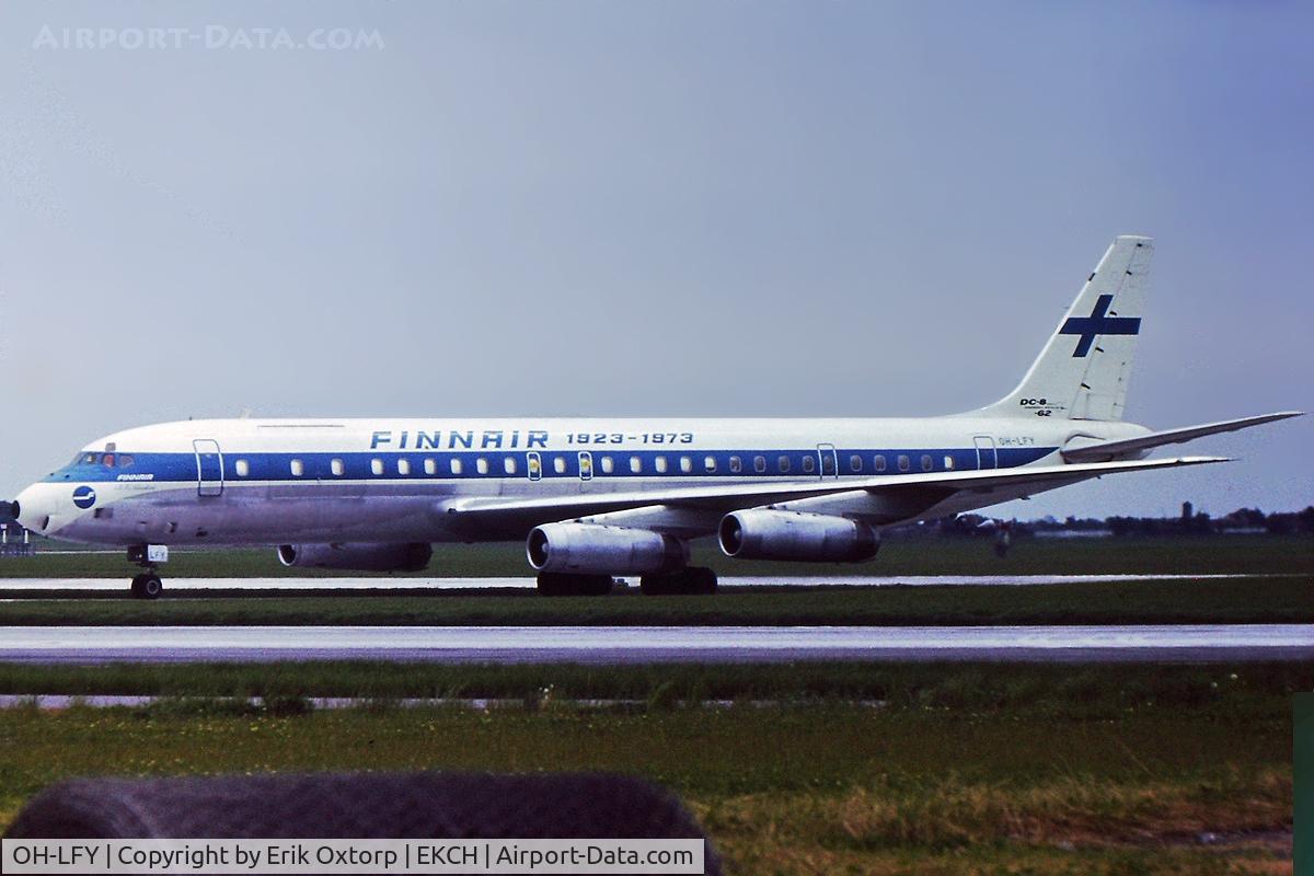 OH-LFY, 1970 Douglas DC-8-62CF C/N 46130, OH-LFY in CPH