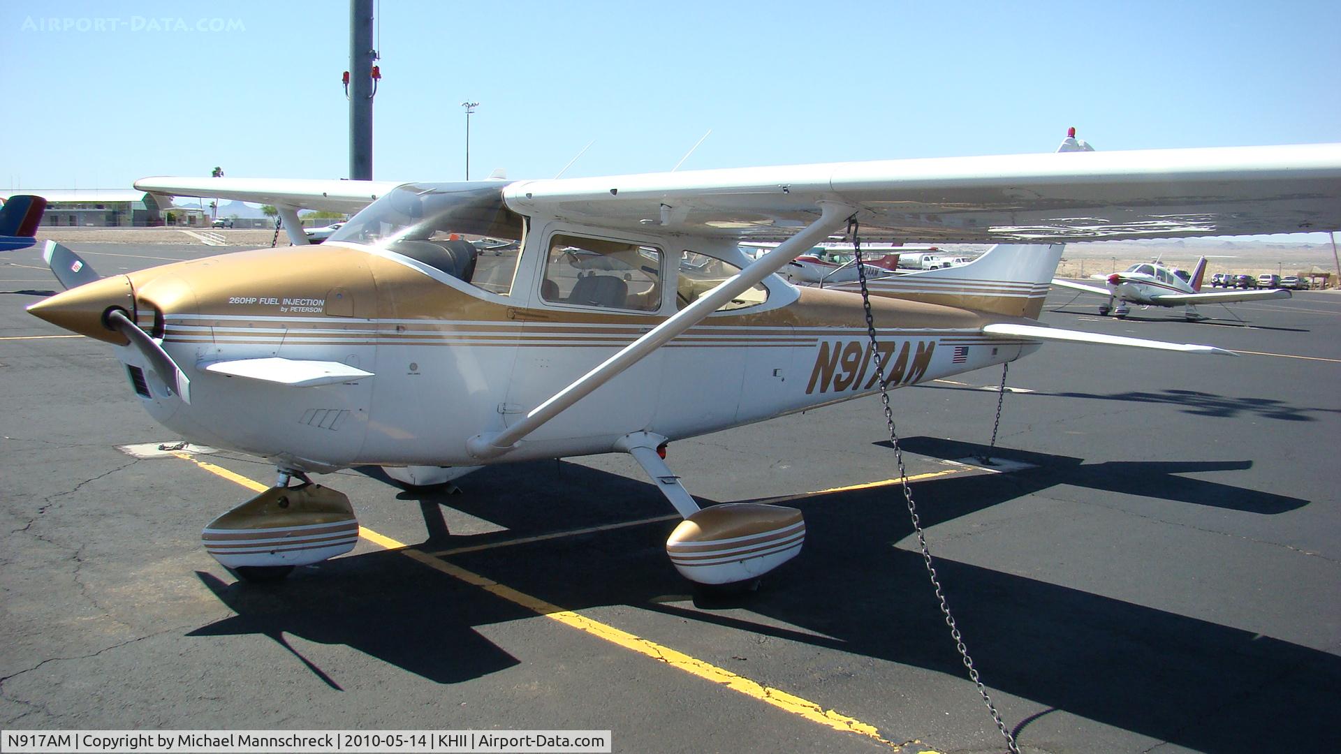 N917AM, 1975 Cessna 182P Skylane C/N 18263707, Parked on Ramp GA Parking