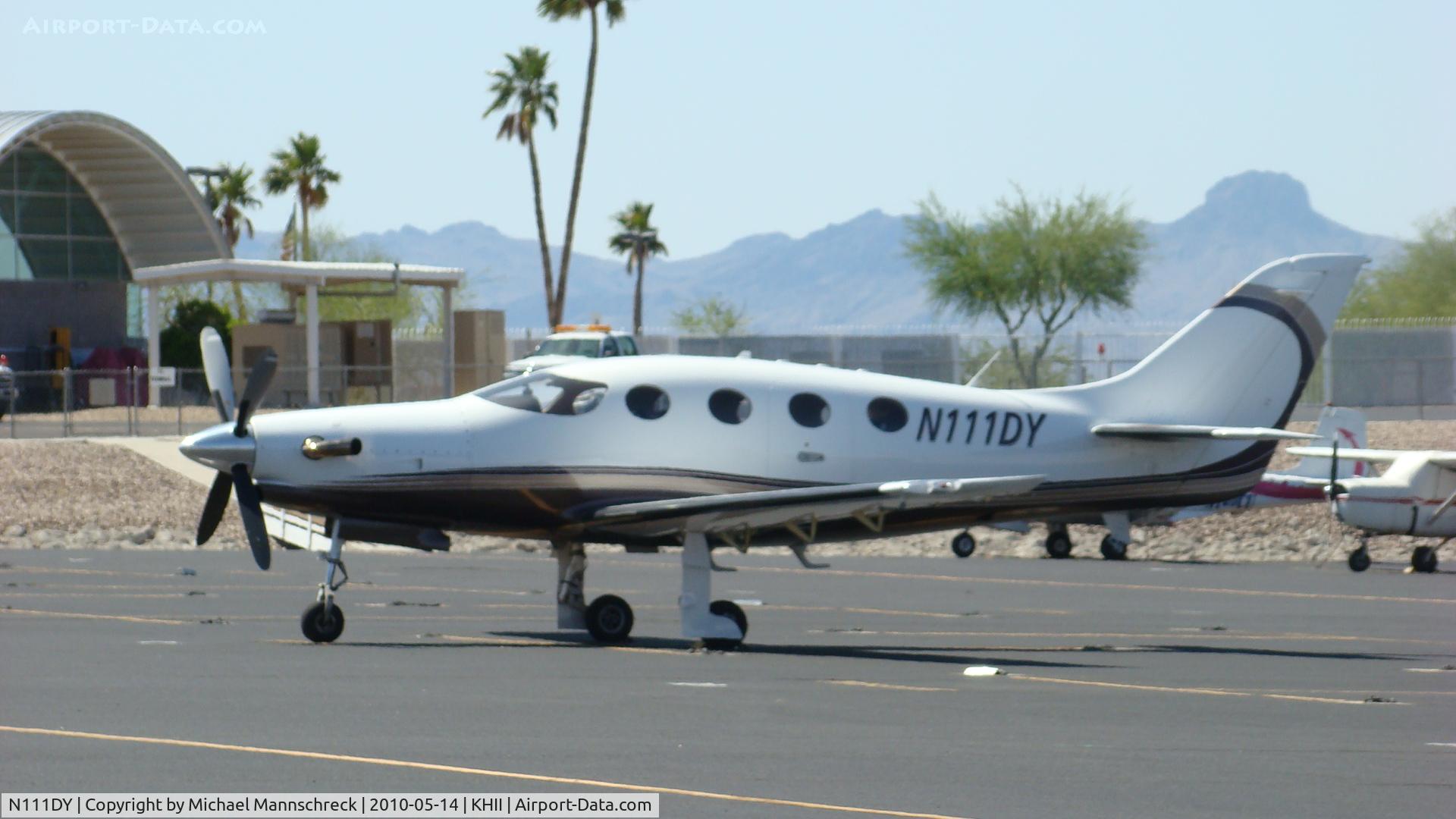 N111DY, AIR Epic LT C/N 011, Parked on ramp GA Parking