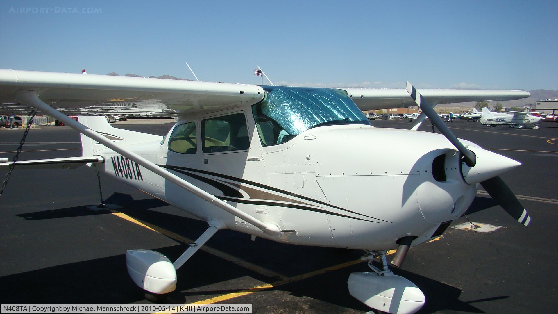N408TA, 1976 Cessna 172M C/N 17267252, Parked on Ramp GA Parking