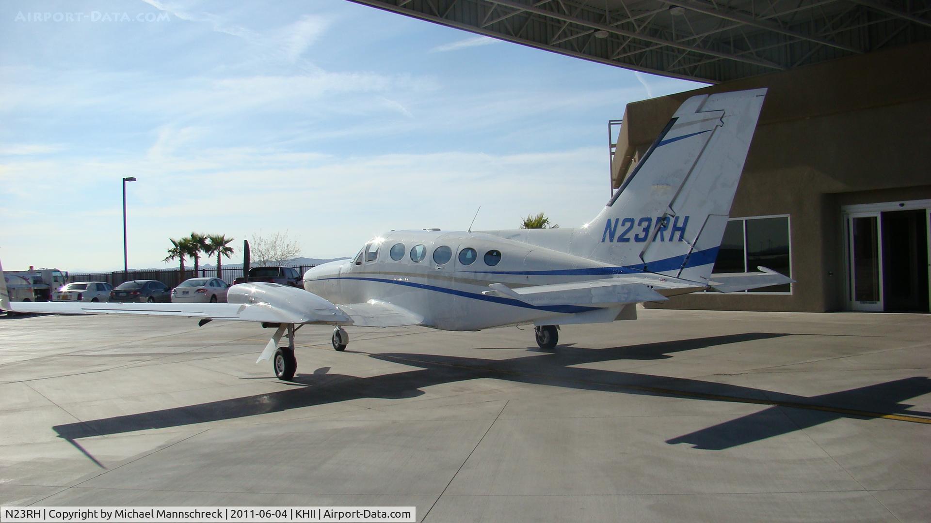 N23RH, 1979 Cessna 414A Chancellor C/N 414A0258, Parked at lake havasu Jet Center