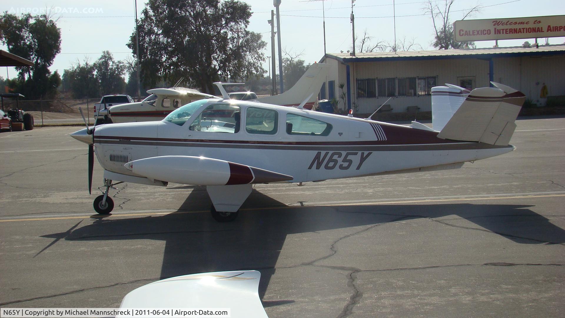 N65Y, 1977 Beech V35B Bonanza C/N D-10080, checking back into america