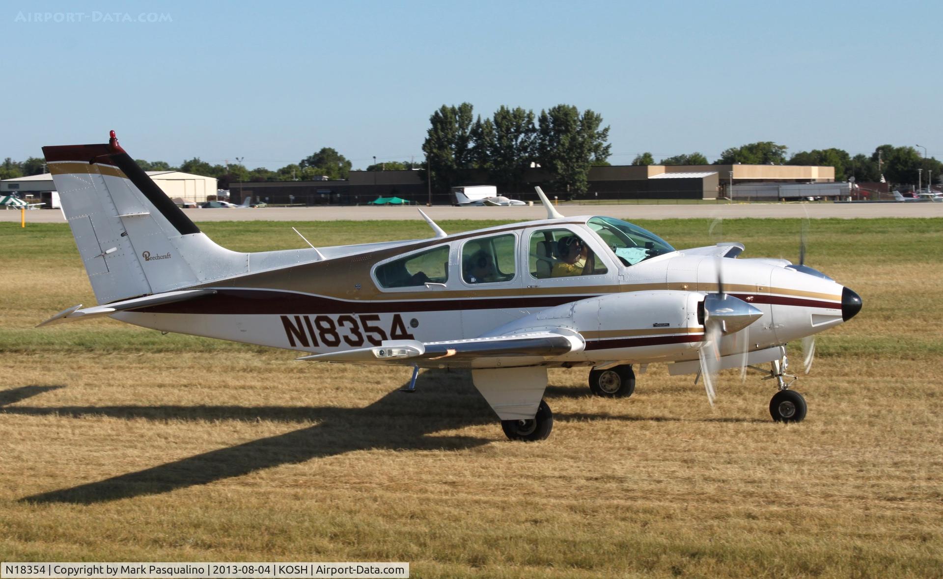 N18354, 1977 Beech 95-B55 (T42A) Baron C/N TC-2077, Beech B55