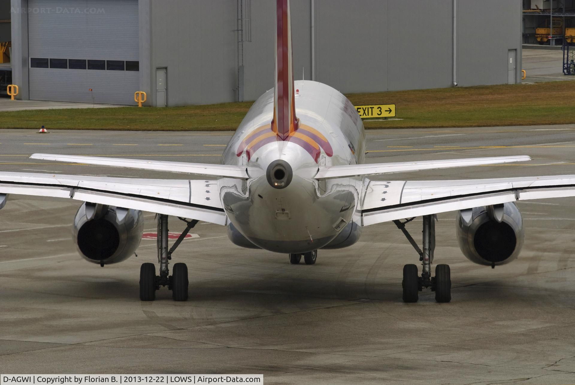 D-AGWI, 2008 Airbus A319-132 C/N 3358, Airbus A319