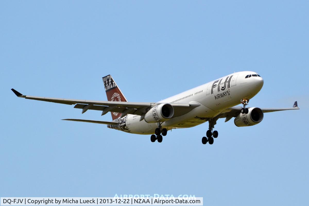 DQ-FJV, 2013 Airbus A330-243 C/N 1465, At Auckland