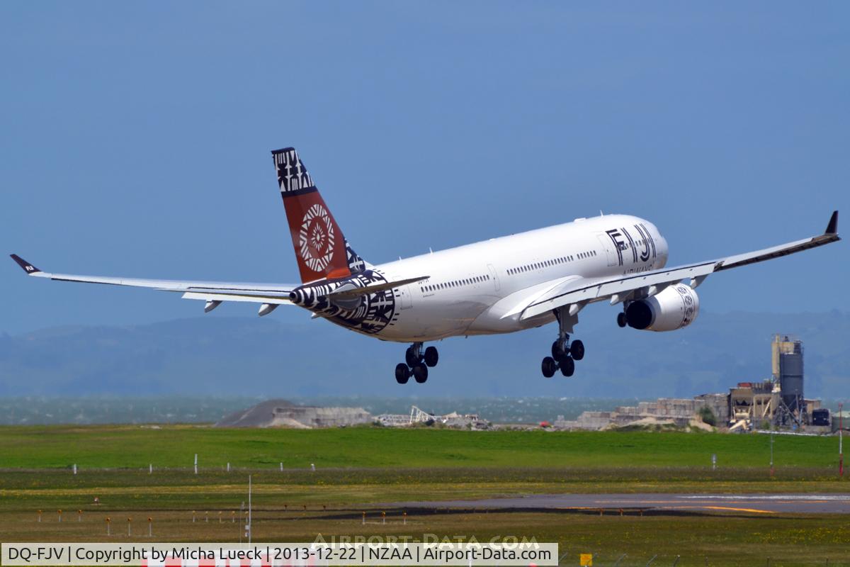 DQ-FJV, 2013 Airbus A330-243 C/N 1465, At Auckland