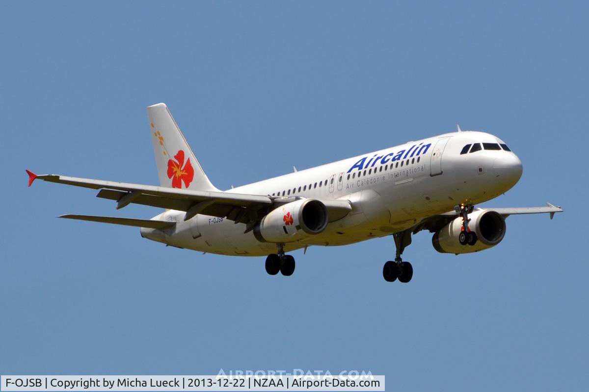 F-OJSB, Airbus A320-232 C/N 2152, At Auckland