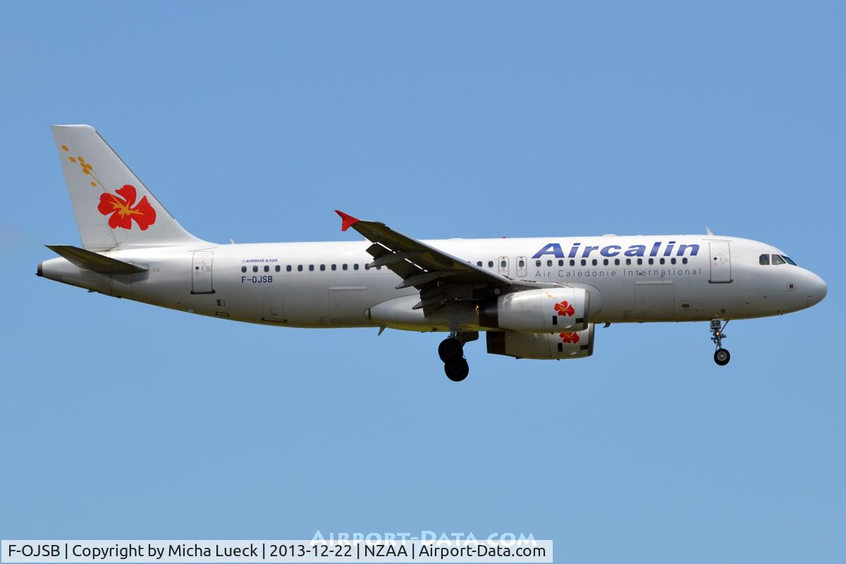 F-OJSB, Airbus A320-232 C/N 2152, At Auckland