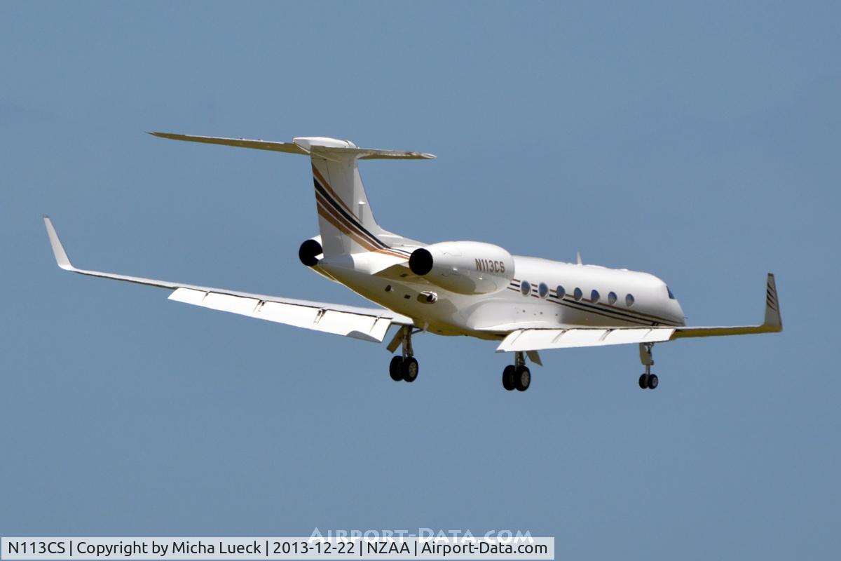 N113CS, 2007 Gulfstream Aerospace GV-SP (G550) C/N 5154, At Auckland