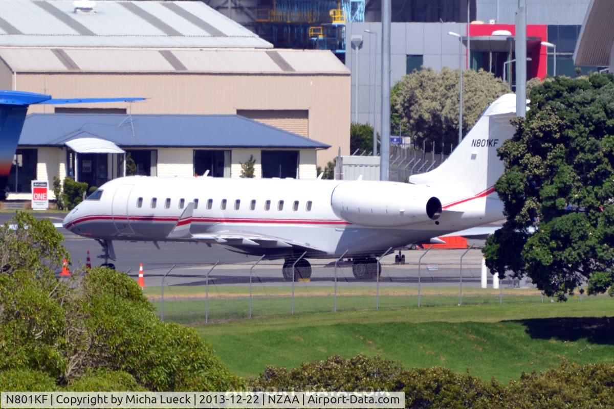 N801KF, 2000 Bombardier BD-700-1A10 Global Express C/N 9073, At Auckland