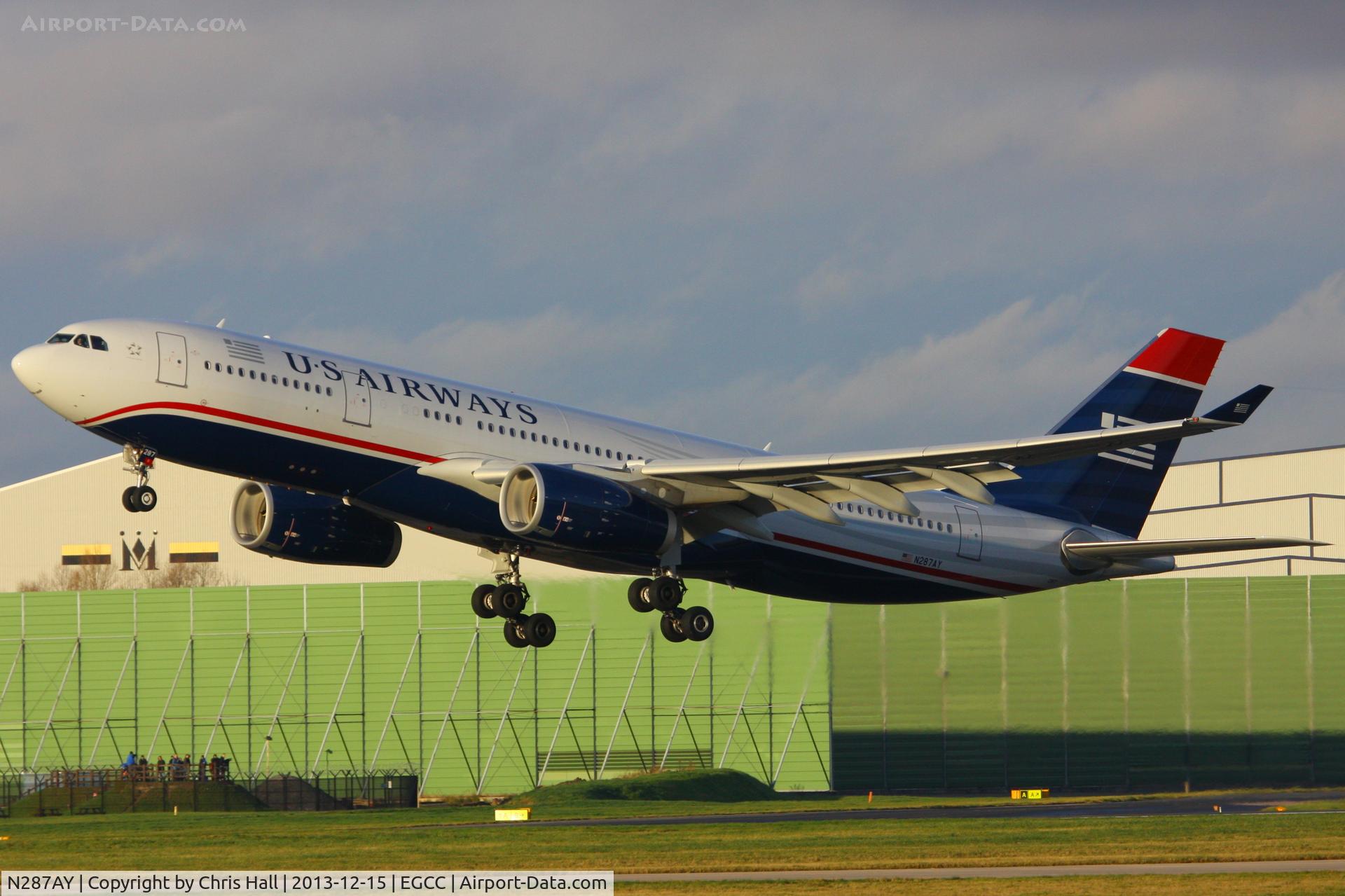 N287AY, 2013 Airbus A330-243 C/N 1417, US Airways